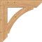 Ekena Millwork Thorton Slat Smooth Bracket, Western Red Cedar, 5 1/2"W x 32"D x 32"H BKT06X32X32THR06SWR - alternate 4